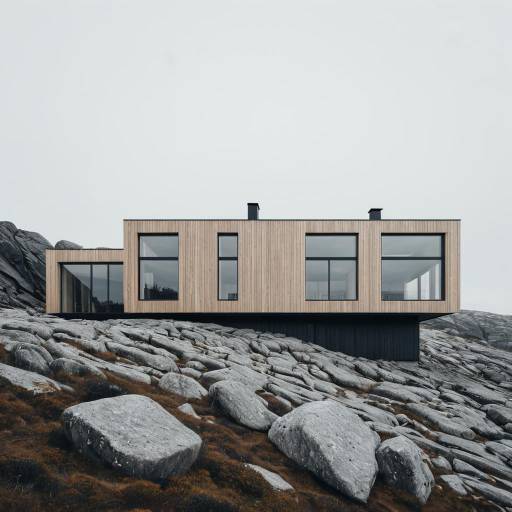 Scandinavian Minimalist House in Nature