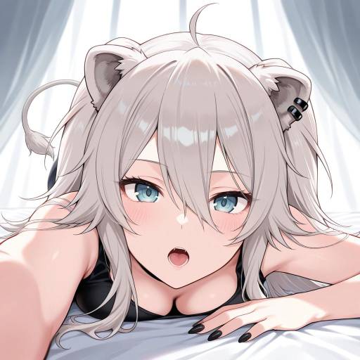 Enchanting Shishiro Botan Lion Girl