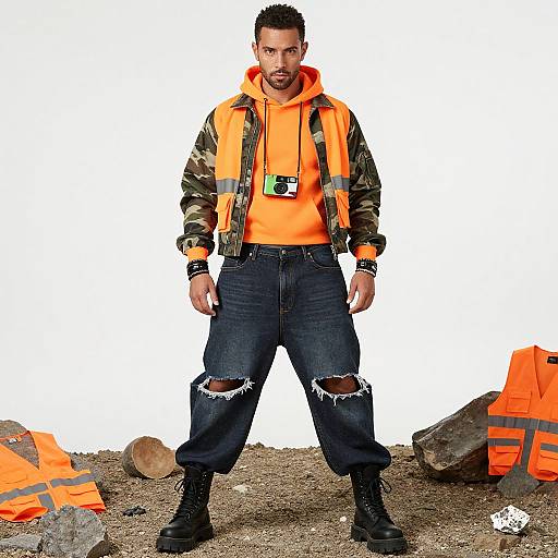 Edgy Urban Adventurer Outfit