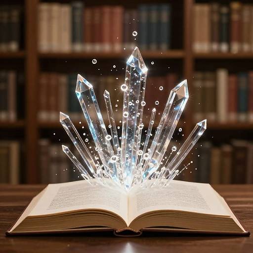 Erupting Light and Water from Book