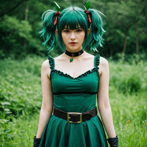 Realistic Cosplay of Villain Deku