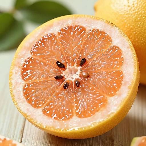 Juicy Fruit Quarter Concept Close-Up