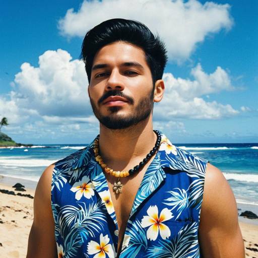 Tropical Luau Outfit for a Male