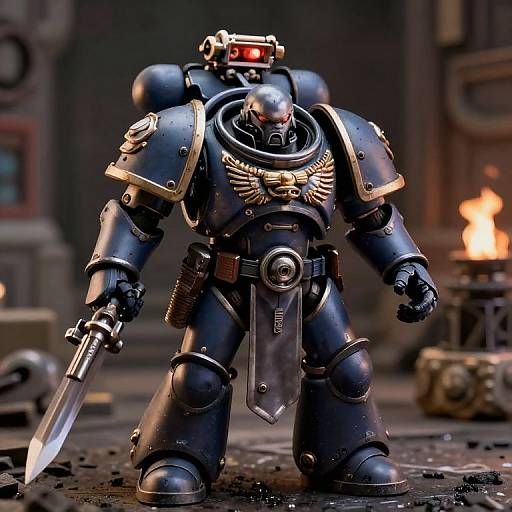 Warhammer 40K Film Noir Style