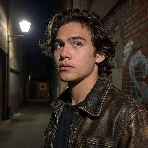 Photorealistic Melanesian Man Portrait