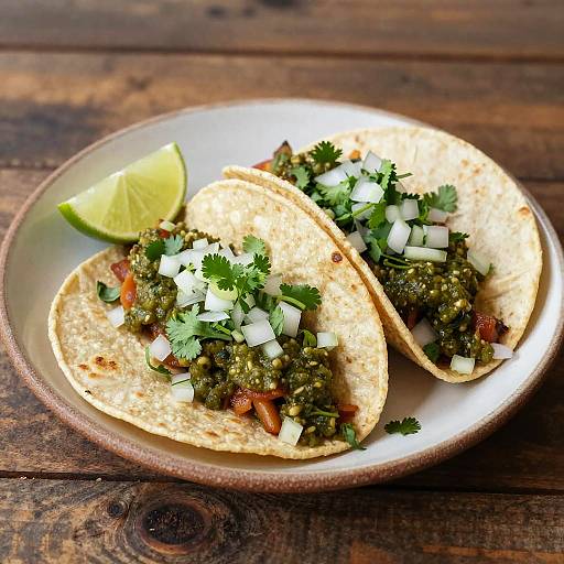 Authentic Barbacoa Tacos with Salsa Verde