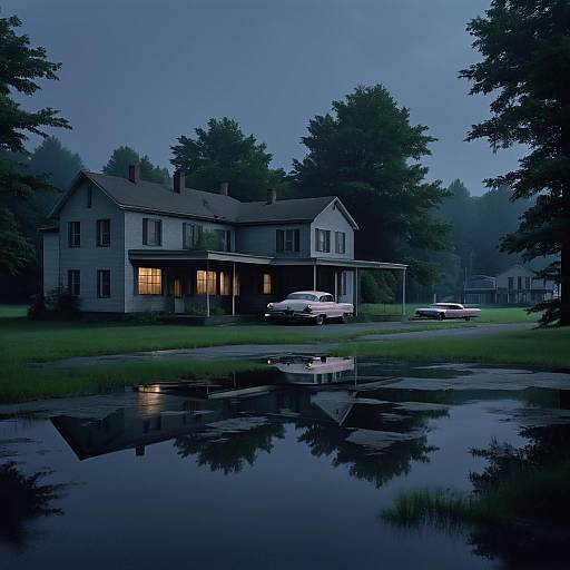 Sad Empty Location Cinematic Crewdson Style
