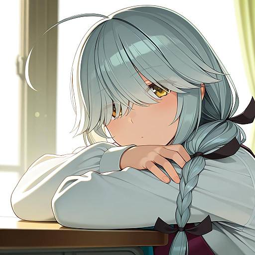 Illustration of Hamanami (kancolle), kantai collection in the style of Go robots