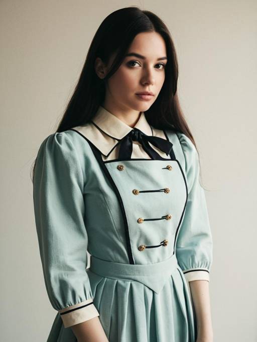 Young Woman in Crusch Karsten Cosplay Costume