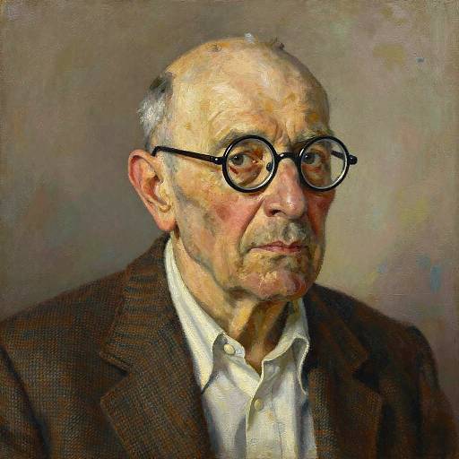 Photorealistic Portrait of Elderly Man