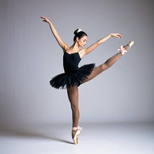 Elegant Ballerina in Spanish Costume