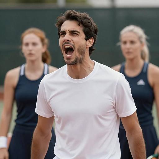 Dynamic Tennis Court Shout Capture