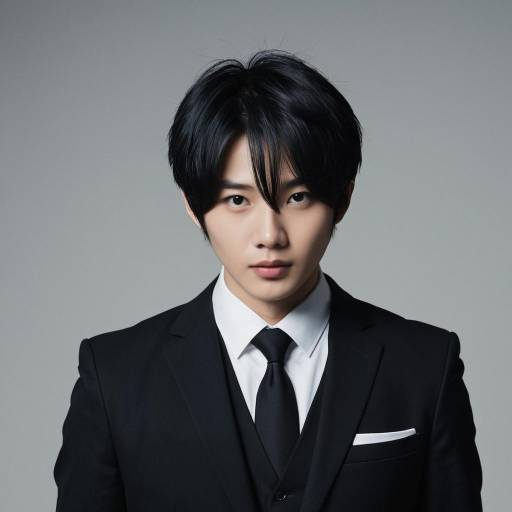 Young Asian man in formal suit