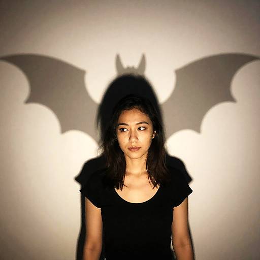 Fascinating Shadow Art of a Woman