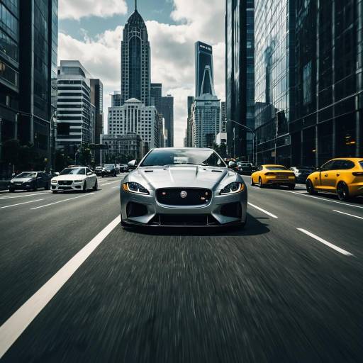 Dramatic Drift of a Tuned Jaguar