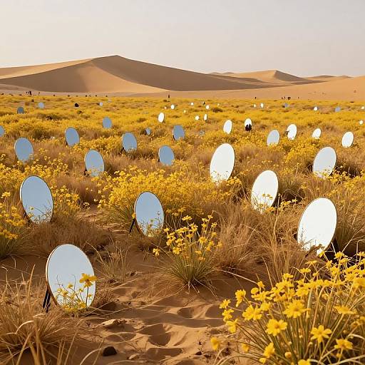 Golden Desert of Reflective Memories