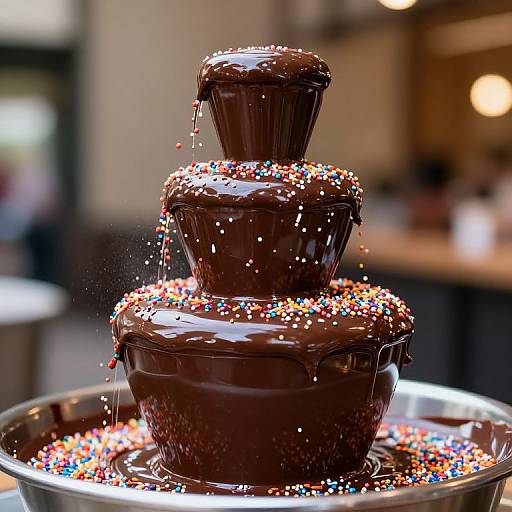 Whimsical Gourmet Sprinkle Cascade