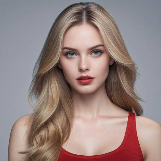 Realistic Portrait of a Young Woman