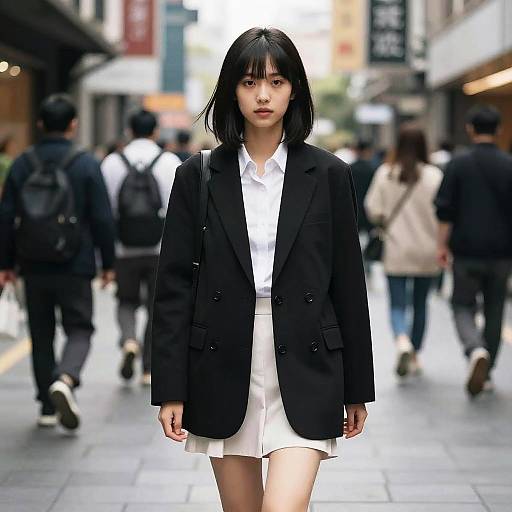 Photorealistic Portrait in Urban Setting