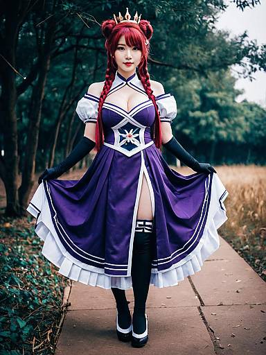 Cosplay photo of monarch (azur lane). Costume clothes