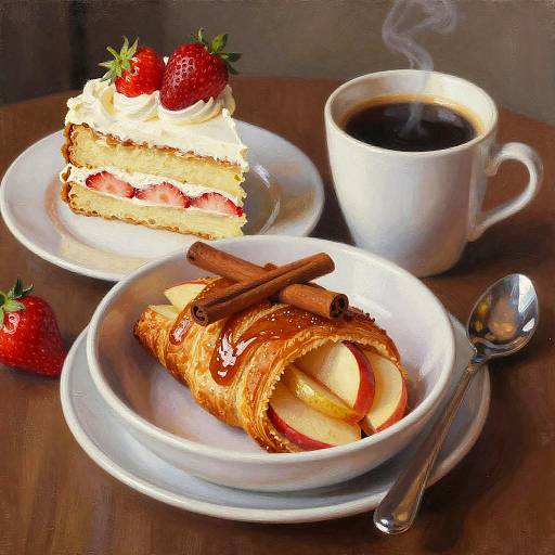 Cozy Cinnamon Apple Strudel Delight