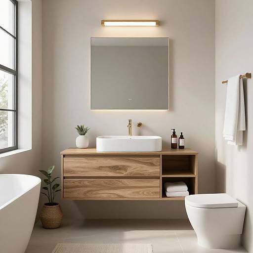 Open Natural Bathroom Design