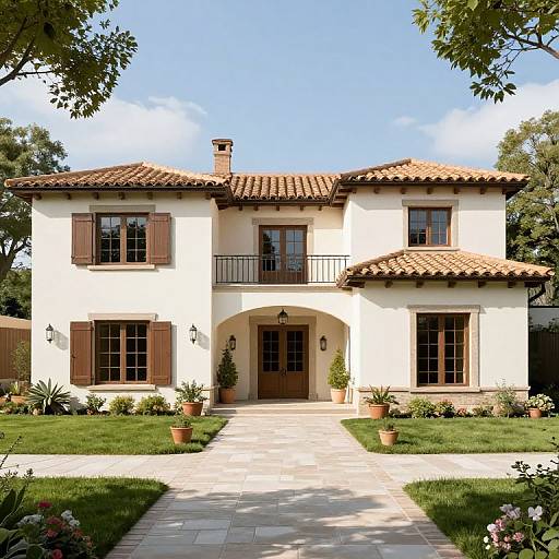 Tuscan Style Courtyard House Plans