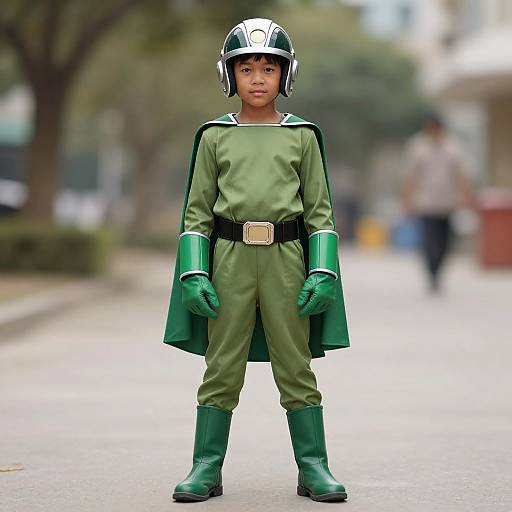 Kwame Captain Planet Costume Focus