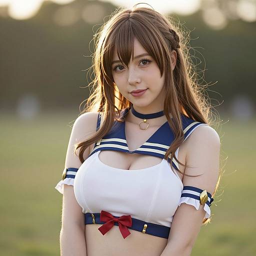 Sexy Yayoi Kunizuka Cosplay Photo