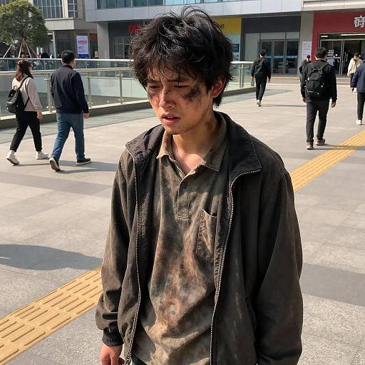 Urban Distress: A Young Man's Struggle