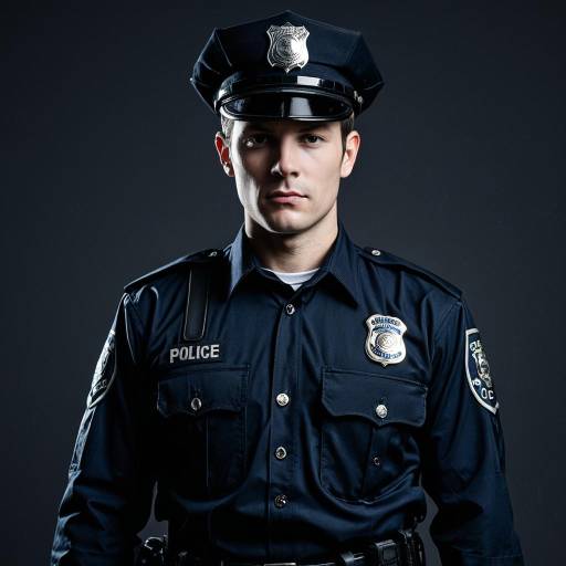 Realistic Male Cop Halloween Costume