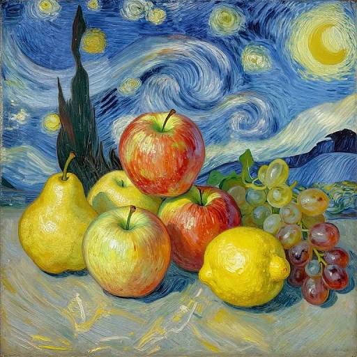 Van Gogh Still Life with Fruits