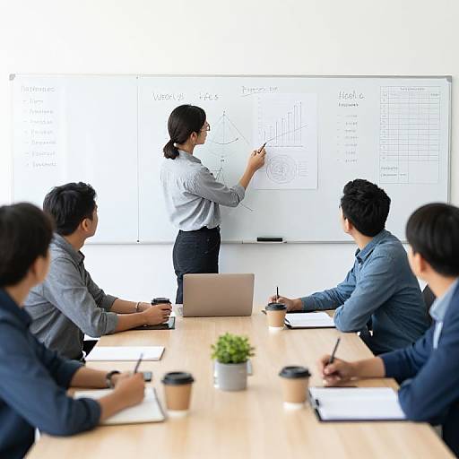 Bright Organized Business Office Meeting