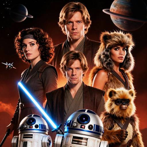 Epic Star Wars Character Encounter