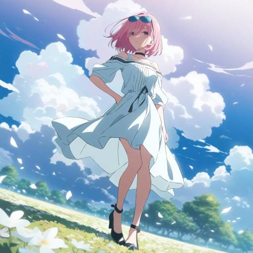 Vivy in Serene Meadow with Style