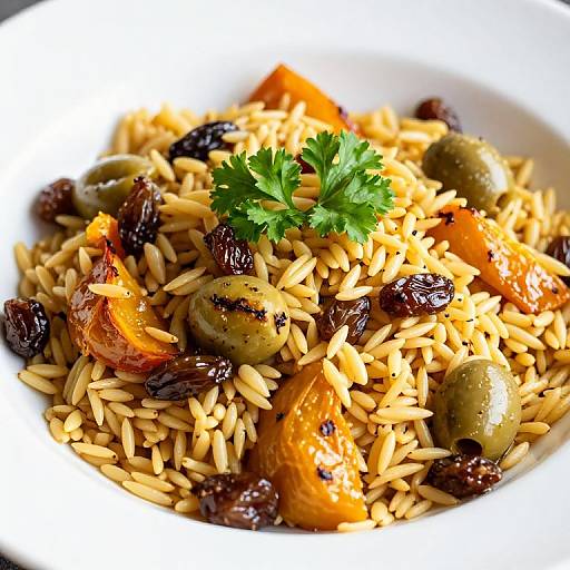 Hearty Golden Orzo with Fall Vegetables