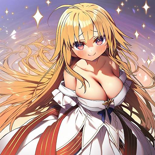 Illustration of Archetype earth, tsukihime in the style of Harumina mau