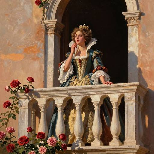 Desdemona on Venetian Balcony