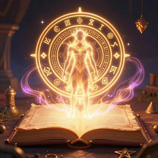 Ancient Tome Reveals Mystical Characters