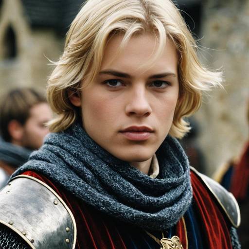 Young Man in Medieval Costume