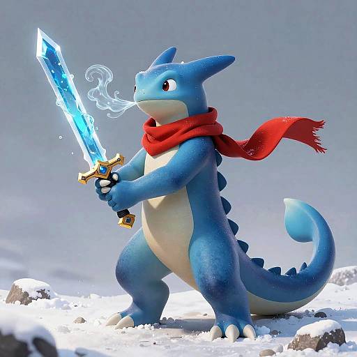 Amphibian Warrior in Snow