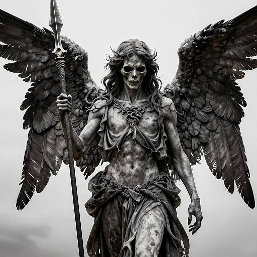 Photorealistic Angel of Death