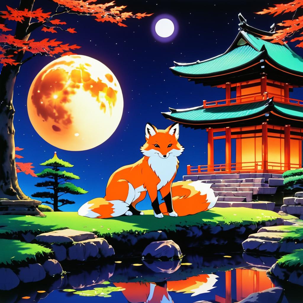 Sly Fox Spirit at Serene Shrine