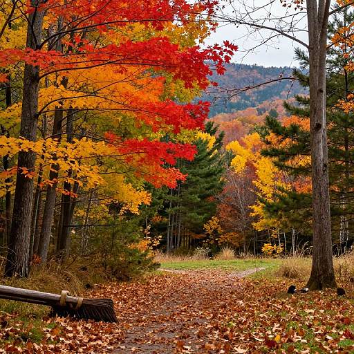 Stunning Autumn Foliage in Adirondacks
