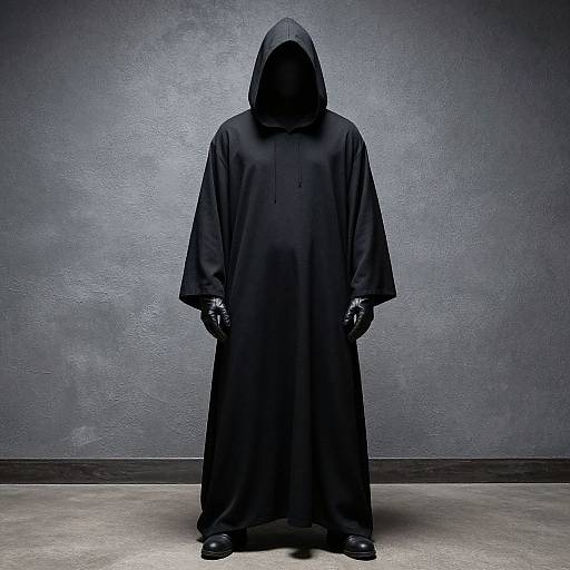 Witch King Hooded Robe Figure