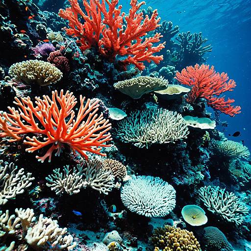 Vibrant Coral Reef Underwater