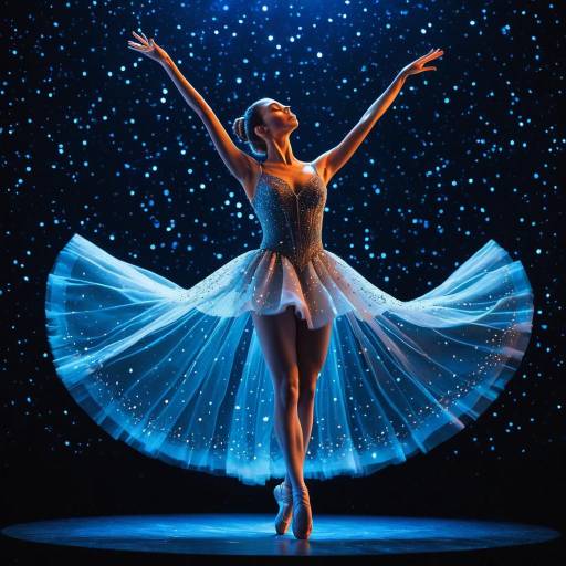 Ethereal Glass Sprite in Ballerina Pose Ethereal Glass Sprite in Ballerina Pose