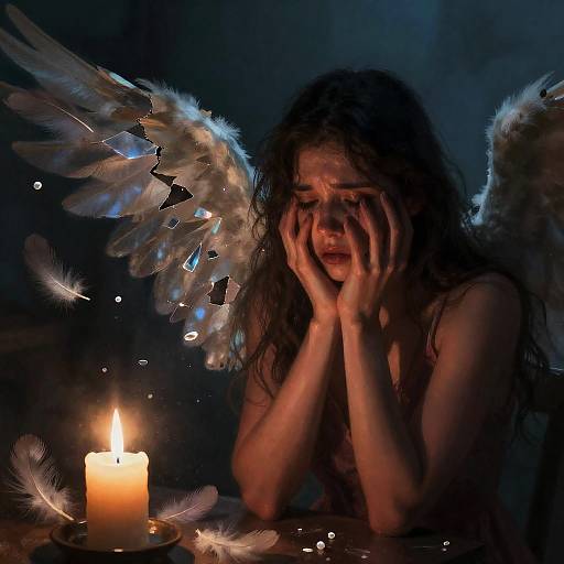 Tattered Wings of Crystalline Heartbreak