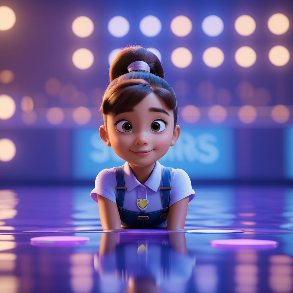 Ariana Grande in Pixar Cinematic Moment