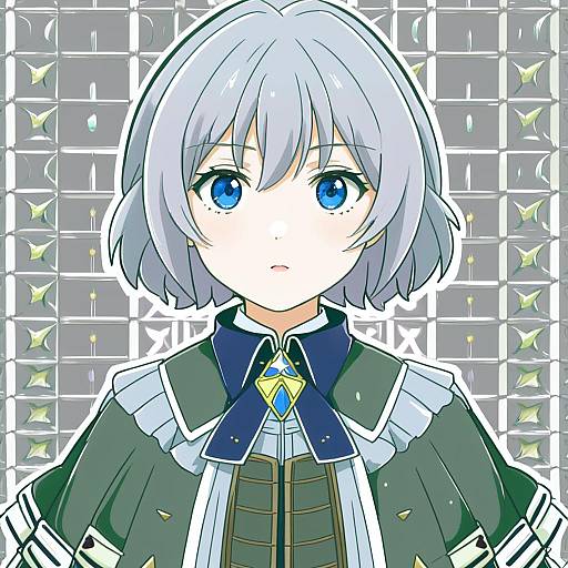 Illustration of Ange (princess principal), princess principal in the style of Himadera